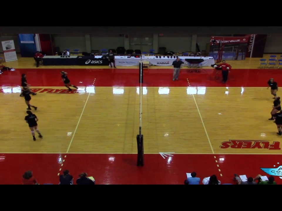 3 on 3 back court attack drill - The Art of Coaching Volleyball