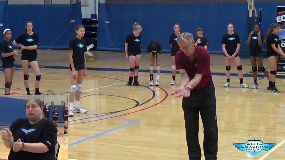 Coaching individual defense - The Art of Coaching Volleyball