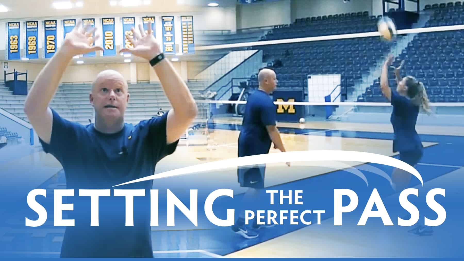 Setting the almost perfect pass - The Art of Coaching Volleyball