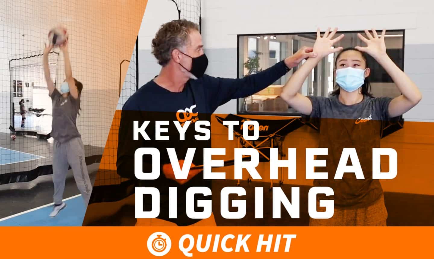 Overhead Digging AOC Quick Hits - The Art of Coaching Volleyball